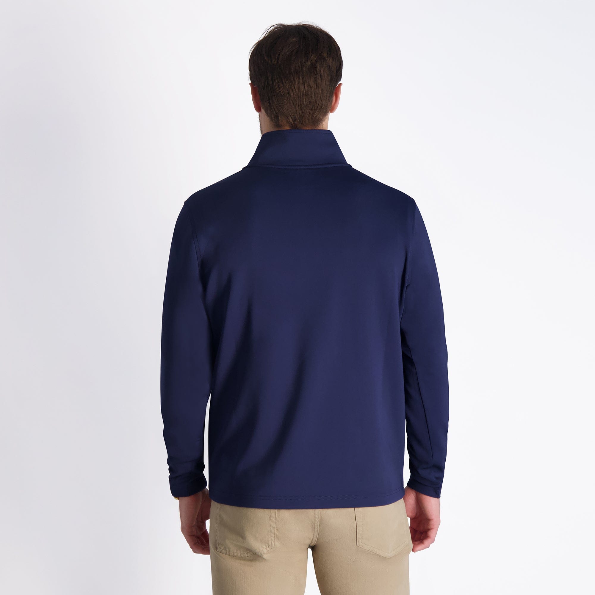 COUGHLIN Men's Quarter Zip Pullover Sweater - Lightweight & Comfortable for Casual Wear, Office, and Outdoor Activities