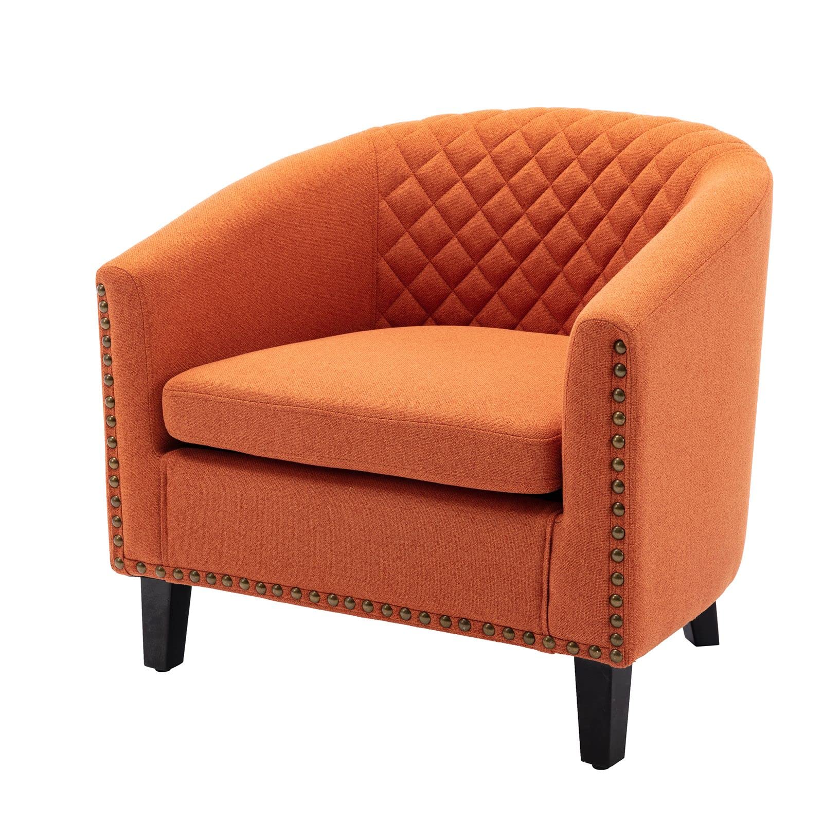 Comfortable Recliner Chair for Living Room - Soft Armchair with Wingback Design, Space-Saving Home Office & Bedroom Accent Chair - Perfect for Small Spaces, Reading Nook & Relaxation