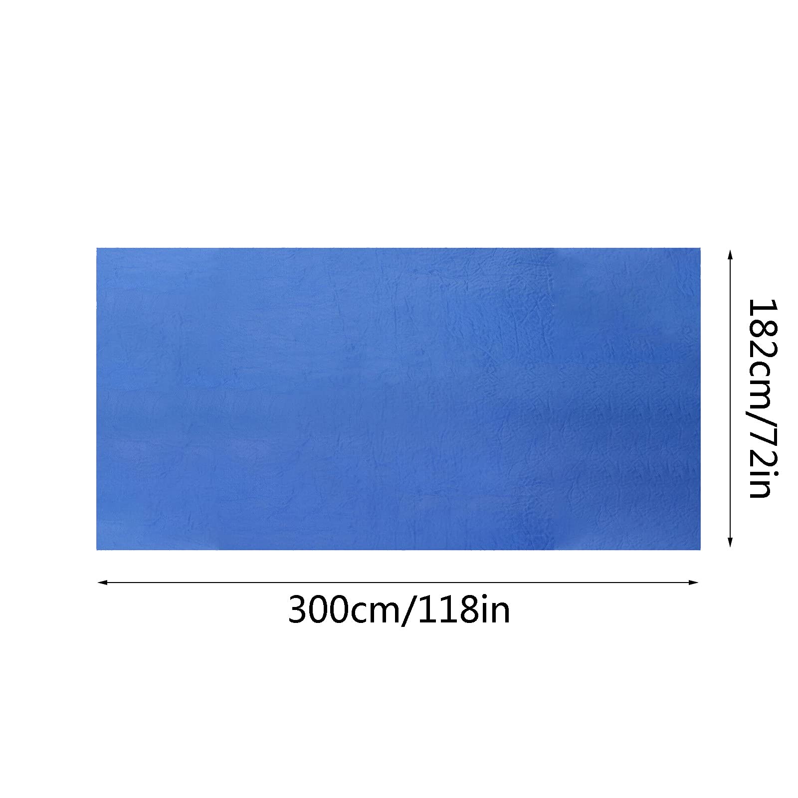 Juesi Solar Pool Cover Rectangle for Above Ground Pools - Thermal Inflatable Swimming Pool Heater Cover, Reduces Water Evaporation & Keeps Water Warm (118 x 72 Inch) - Perfect for Backyard, Inground & Outdoor Pools