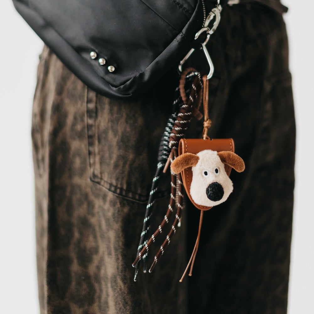 Adorable Puppy Rope Charm Keychain - Cute Dog Key Ring for Pets Lovers - Perfect Gift for Dog Owners, Kids & Pet Enthusiasts - Use for Keys, Bags, Backpacks & Pet Accessories