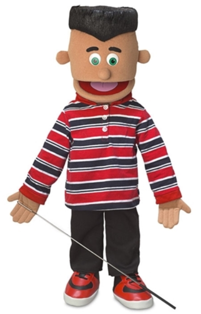 Jerry Large 65 cm Hand Puppet - Soft Plush Animal Puppet for Kids, Storytelling & Classroom Activities (Code 9)