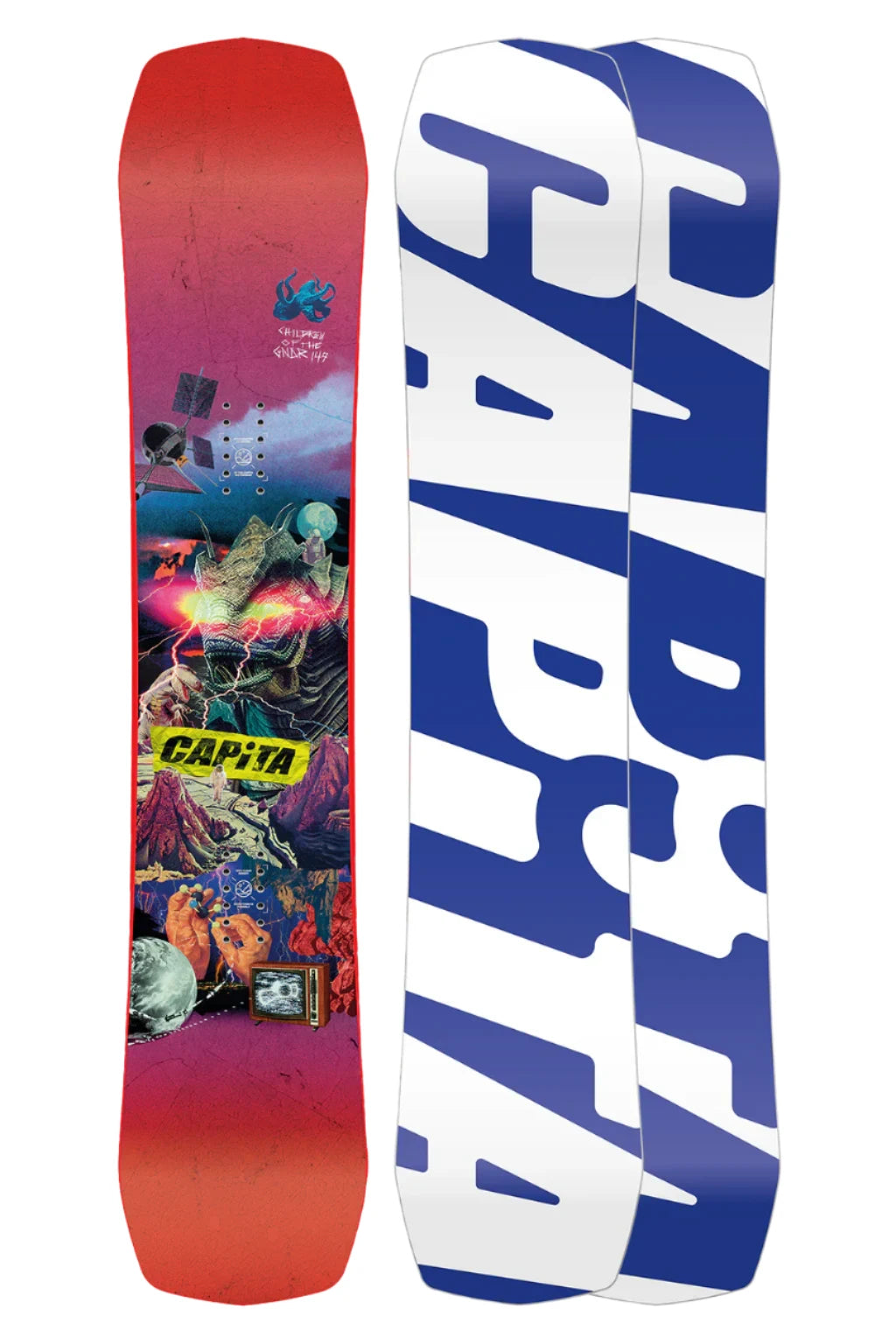 CAPiTA Junior's Children Of The Gnar Snowboard 2025 - Kids & Youth Freestyle Snowboard for All-Mountain Riding | Perfect for Park, Powder & Groomed Runs