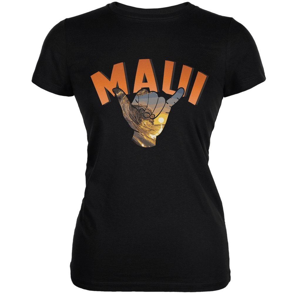 Old Glory Maui Juniors Soft T-Shirt | Comfortable Vintage Style Tee for Girls | Perfect for Beach Outings, Summer Camp & Casual Wear