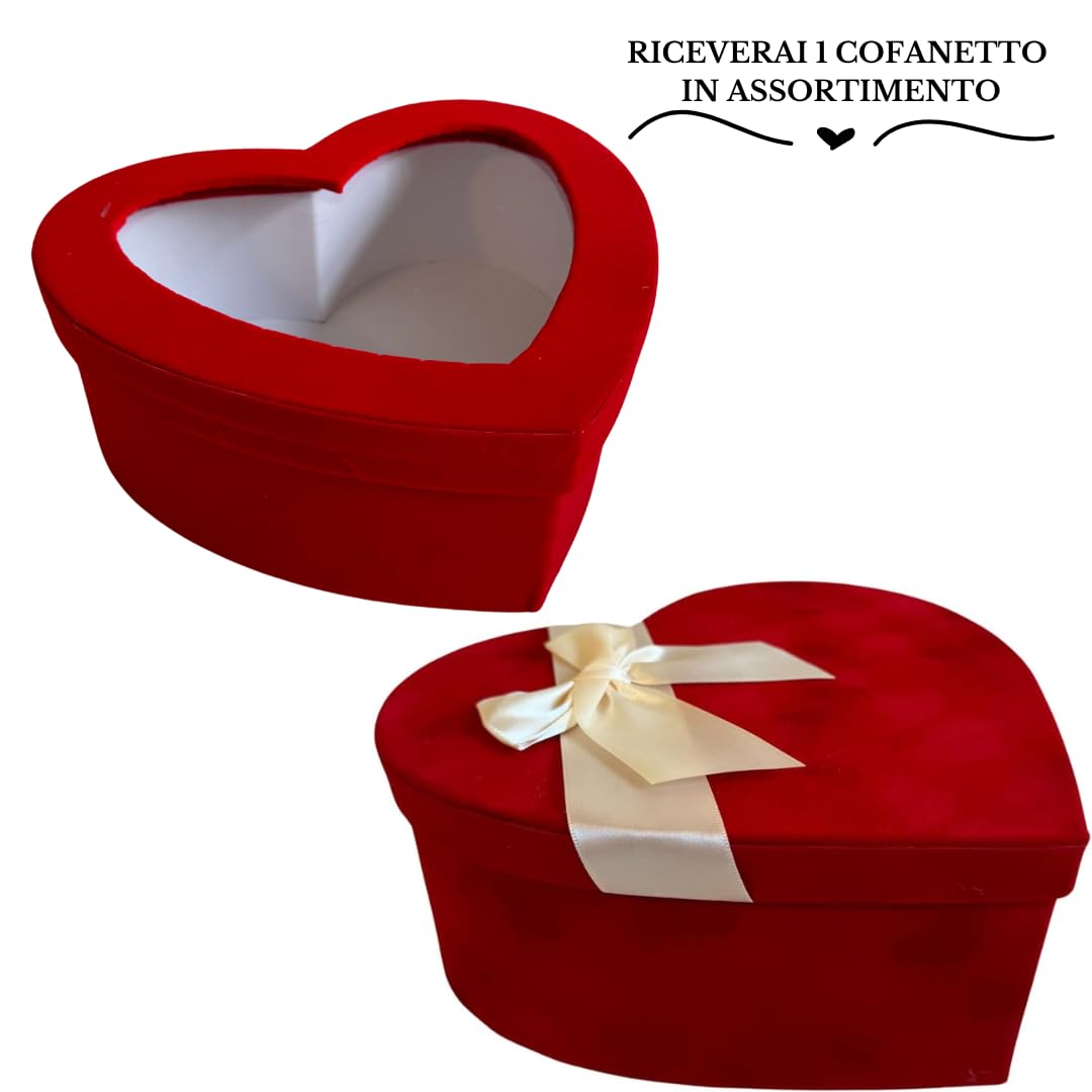 NARAMAKI® Elegant Heart-Shaped Gift Box with 180g Raffaello Chocolates & Red Decorative Rose - Perfect for Easter 2025 & Mother's Day 2025 Gifts - Ideal for Romantic Surprises, Anniversary Presents & Special Occasions