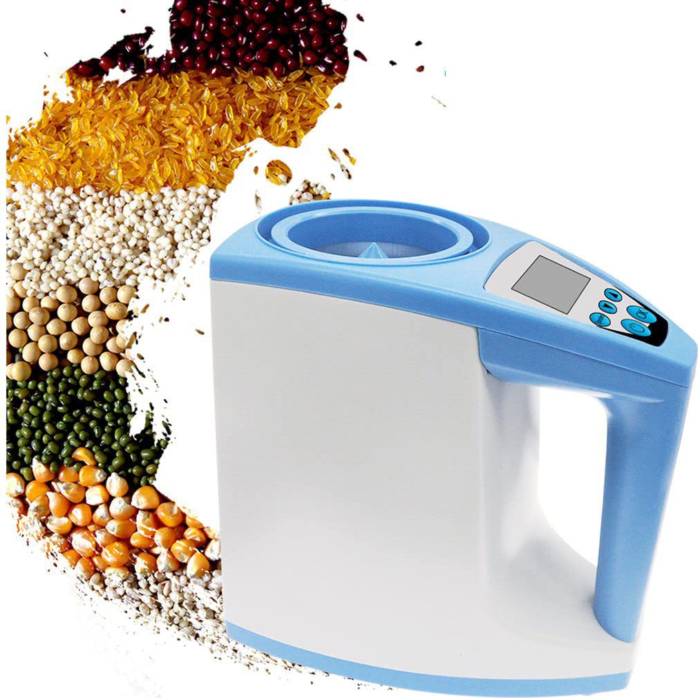 Smart Grain Moisture Meter - Portable Digital Moisture Tester for 16 Grains (Coffee, Rice, Wheat, Corn, Soybean) - Perfect for Farmers, Home Gardeners & Food Storage