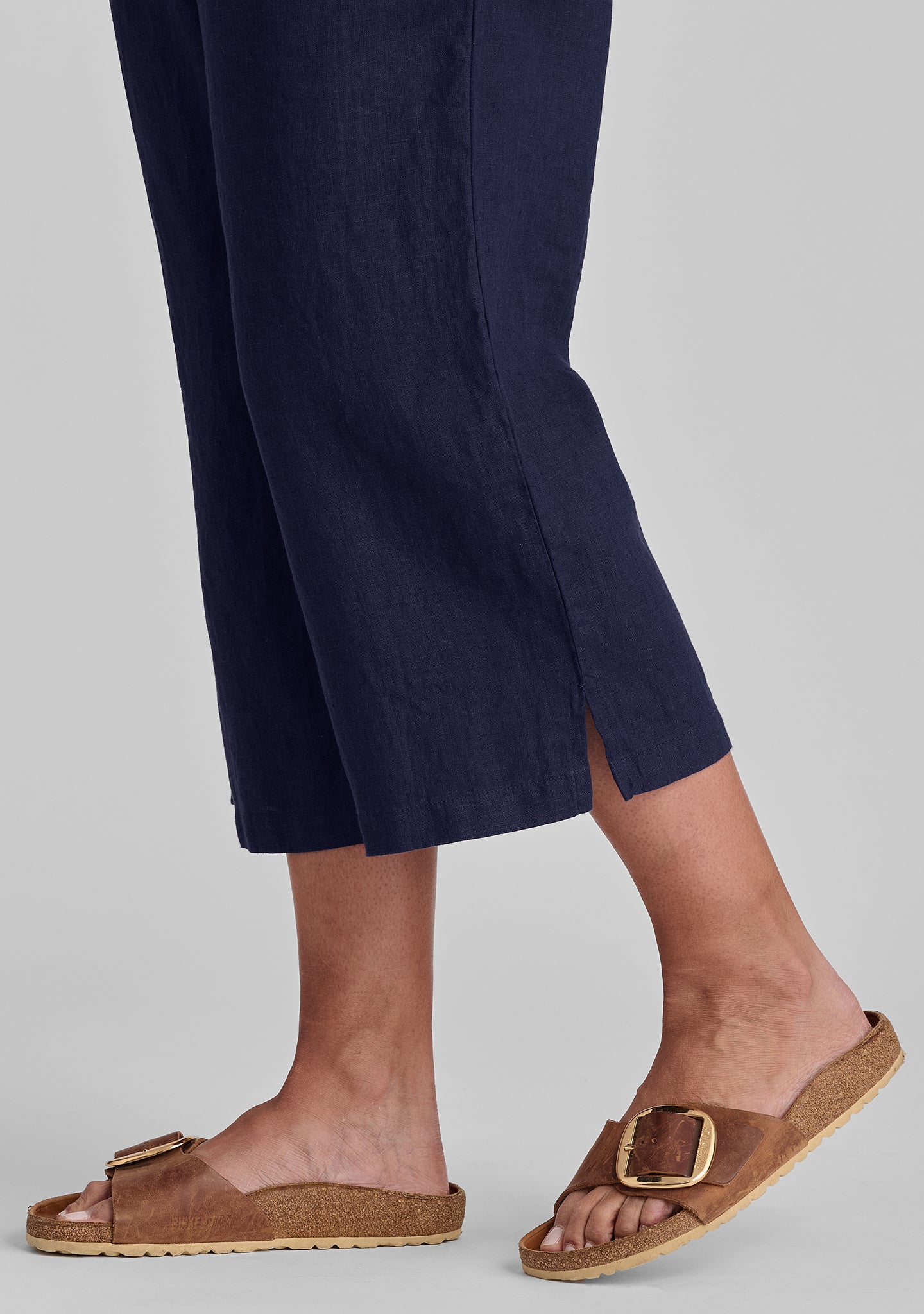 Comfortable Linen Pants with Elastic Waistband - Breathable & Stylish Push Out Pants for Women | Perfect for Summer, Travel & Casual Wear