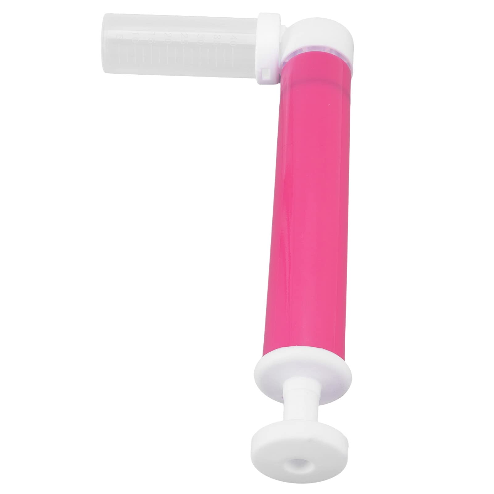 **Manual Cake Airbrush Pump with Leak-Proof Transparent Tank - Multi-Purpose Food Coloring Spray for Cakes, Chocolate, Pastry (Rose Red) - Perfect for Home Baking, Cake Decorating & DIY Desserts**