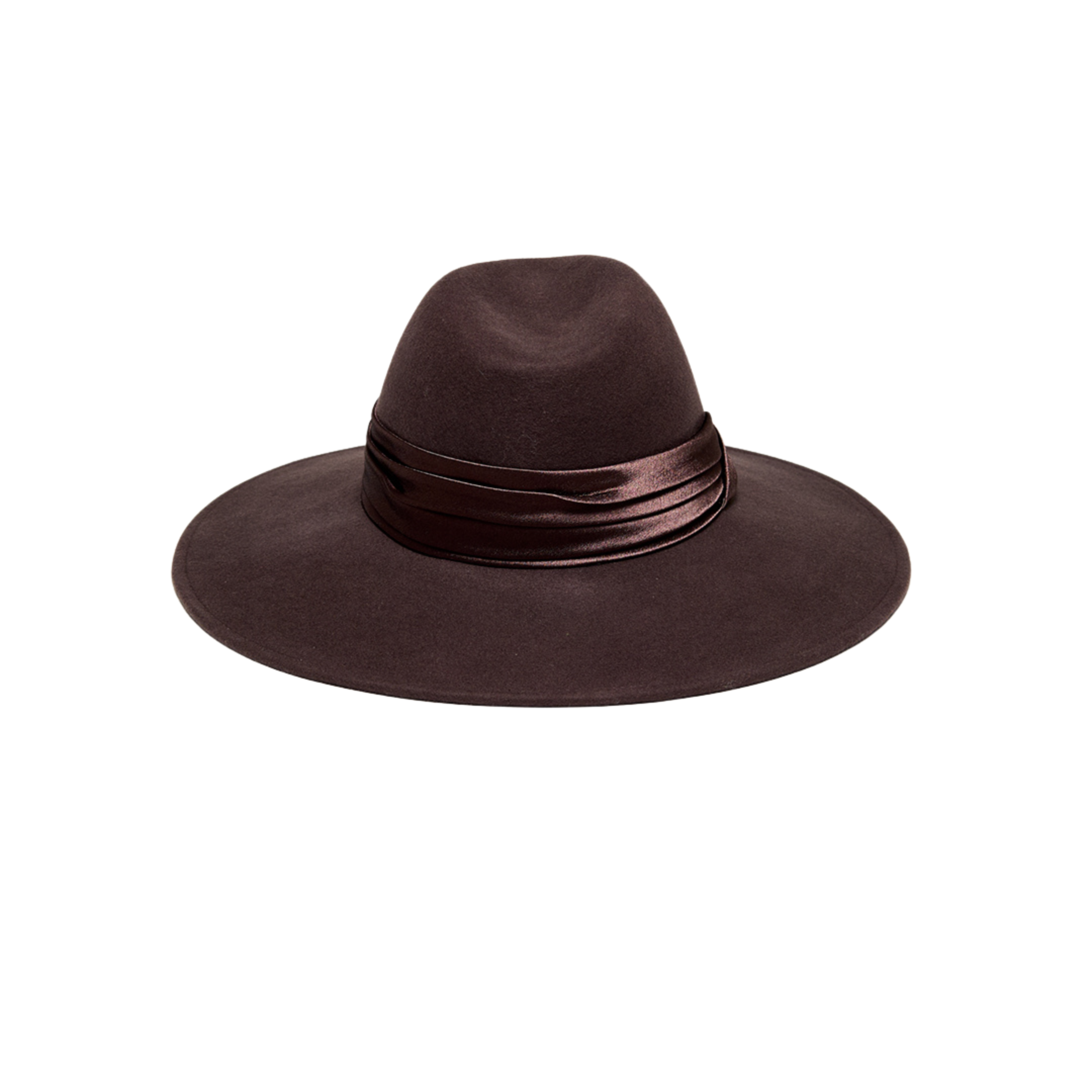 Stylish Emmanuelle Wool Felt Fedora Hat for Women - Classic Wide Brim Winter Fashion Hat - Perfect for Outdoor Activities, Travel & Casual Wear
