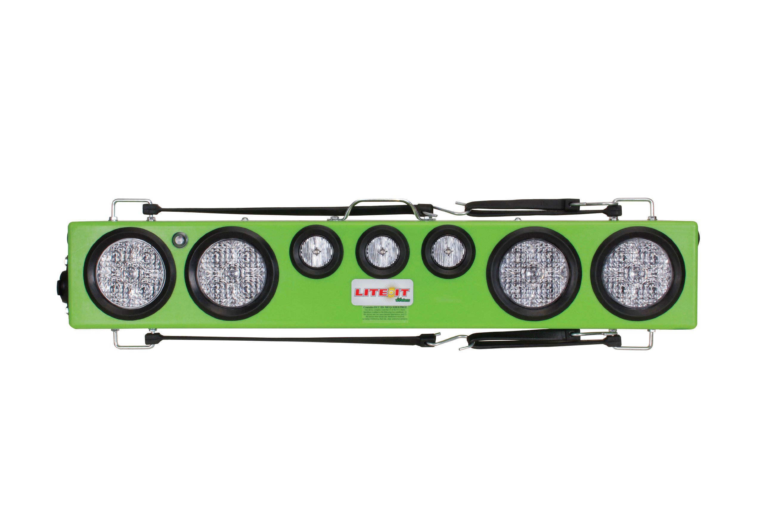 LIW-36R-7R 36 Inch Wireless LED Light Bar with Remote Control & Charging Cable - 2 Rechargeable Batteries Included - Perfect for Off-Road Trucks, ATVs, Boats, and Emergency Vehicles