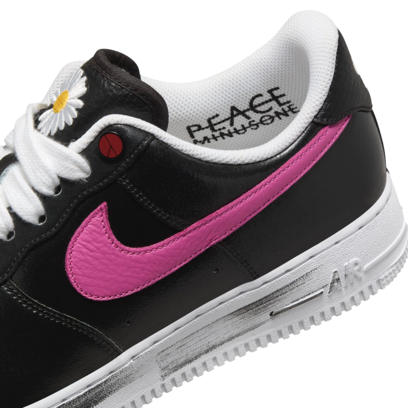 Nike Air Force 1 Low G Dragon Peaceminusone Para Noise 3.0 Sneakers - Black/Emerald/Pinkfire/Yellow/Blue - Limited Edition Streetwear Shoes for Men | Perfect for Casual Wear, Urban Fashion & Sneaker Collectors