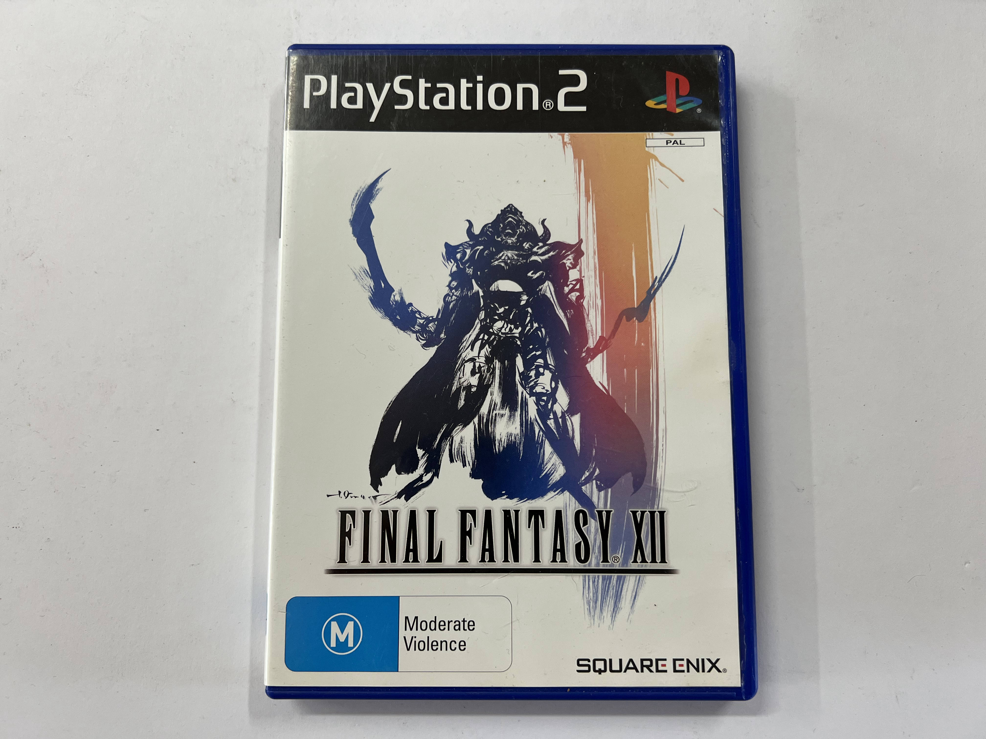 Final Fantasy XII Complete Edition - Original Case Included | Playstation 2 PS2 Game | Perfect for RPG Fans & Collectors | Great for Gaming Nights & Nostalgic Playthroughs