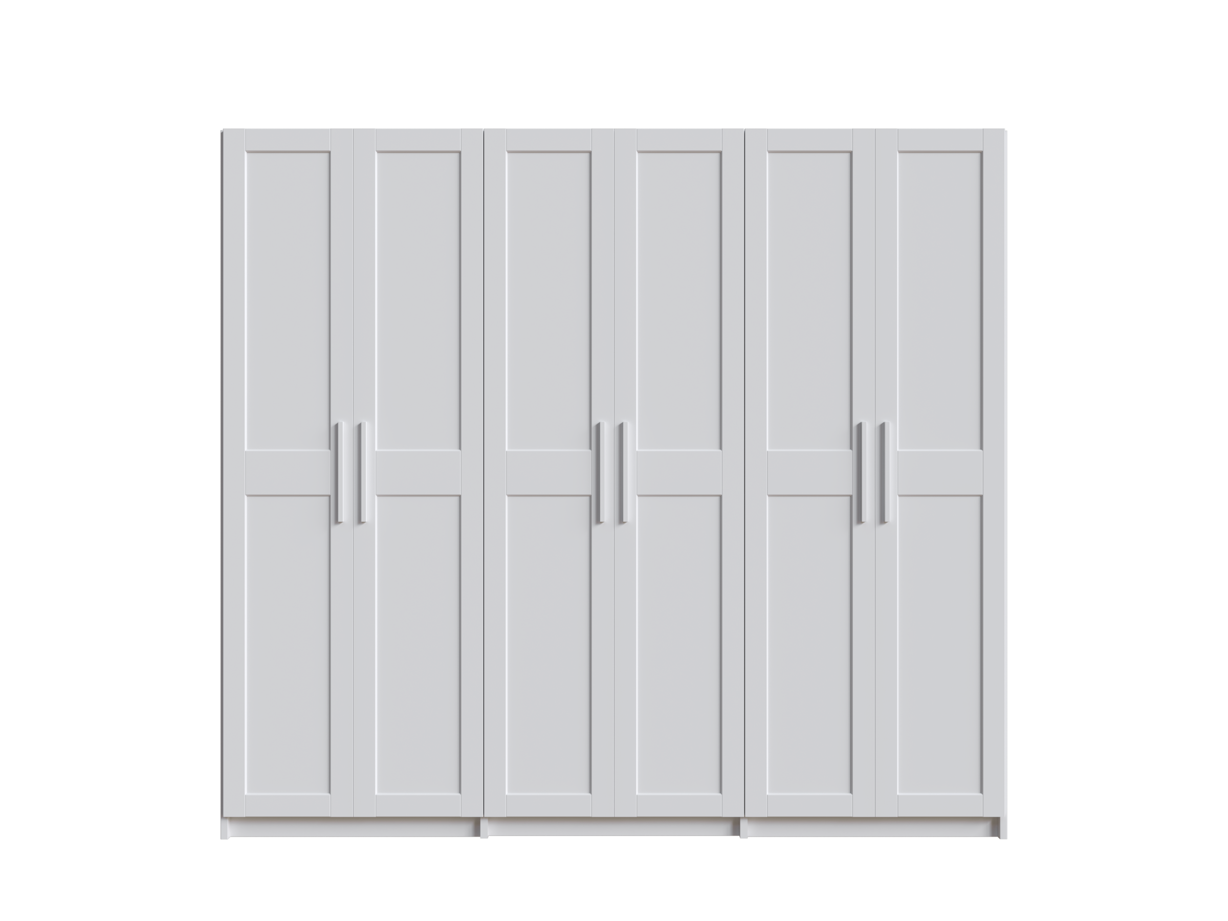 Classic Wardrobe Closet with Hanging Rod & Shelves - Freestanding Closet Organizer for Bedroom, Living Room, or Office Storage