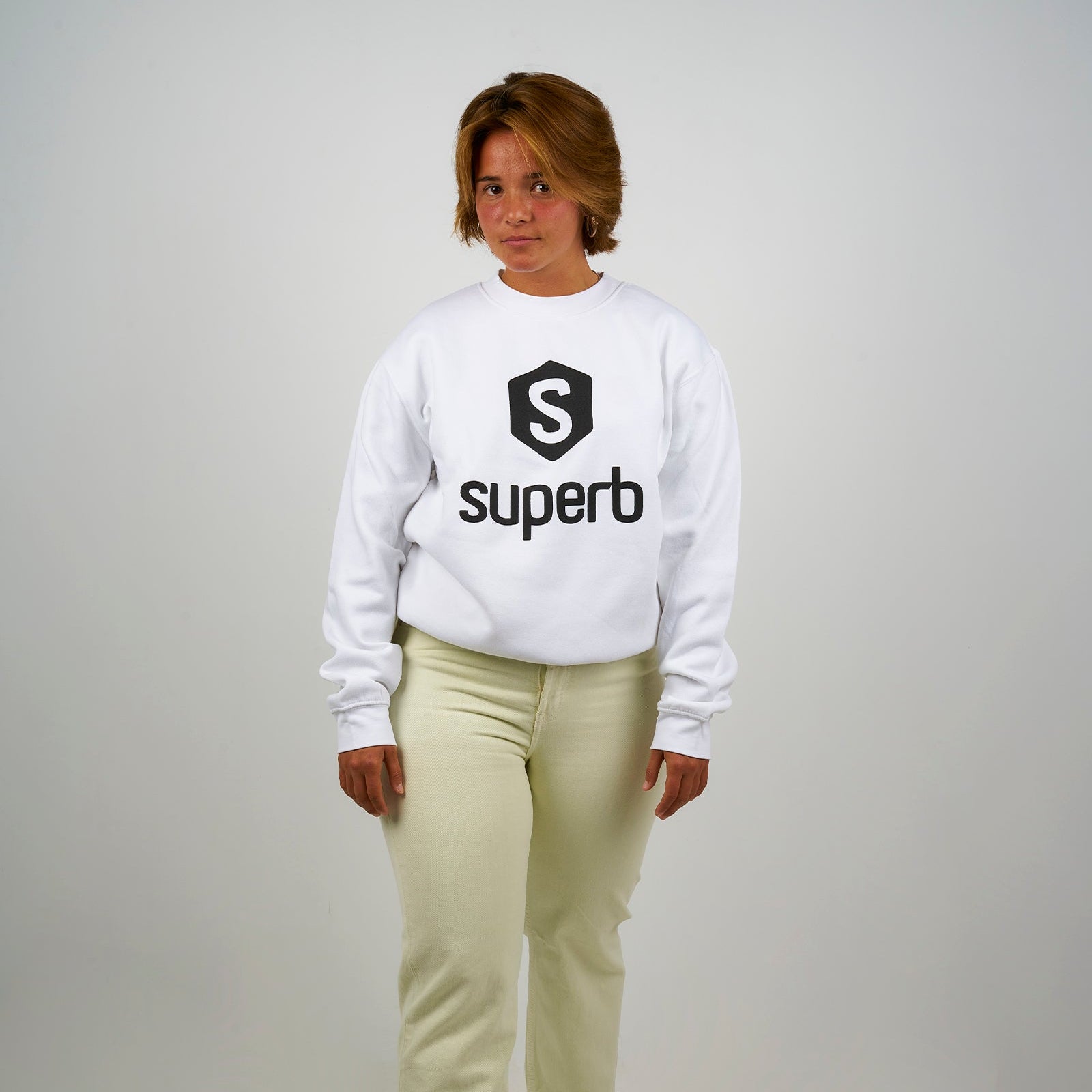 Hexablack White Hoodie - Trendy Unisex Pullover for Men & Women - Perfect for Casual Wear, Gym, and Outdoor Activities