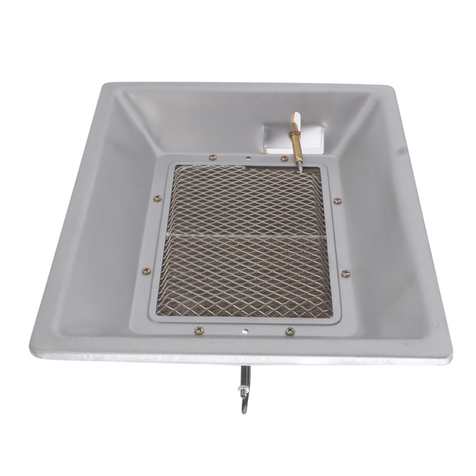 Honio Manual Gas Catalytic Heater - Aluminized Steel Poultry Brooder for Chicken Coops & Incubators | Infrared Heating for Winter Warmth & Chick Rearing | Perfect for Backyard Farms & Small Livestock Operations
