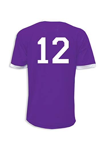 Purple/White