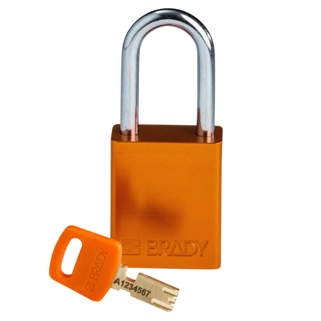 Brady 754473610784 SafeKey Lockout Padlock - 1.5