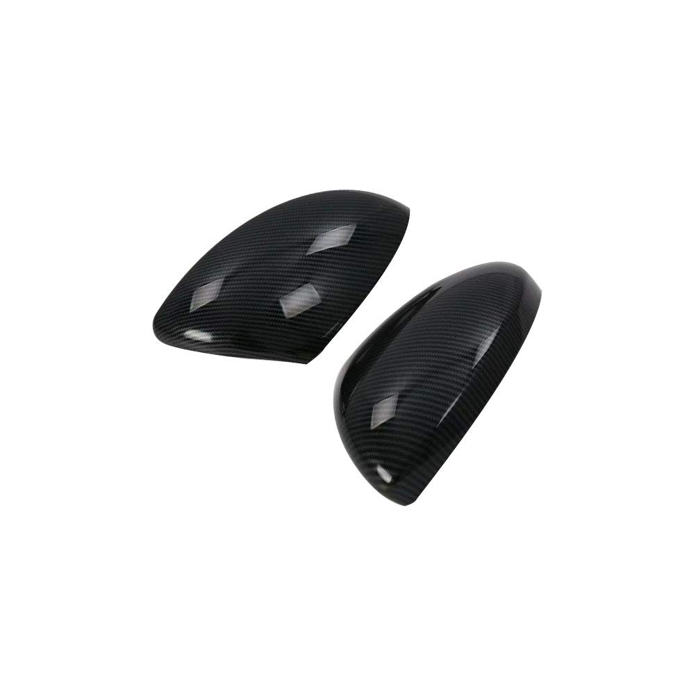 2019-2022 Nissan Altima ABS Carbon Fiber Style Side Mirror Cover - Non-Replacement Accessory | Enhances Vehicle Appearance & Protection for Daily Driving