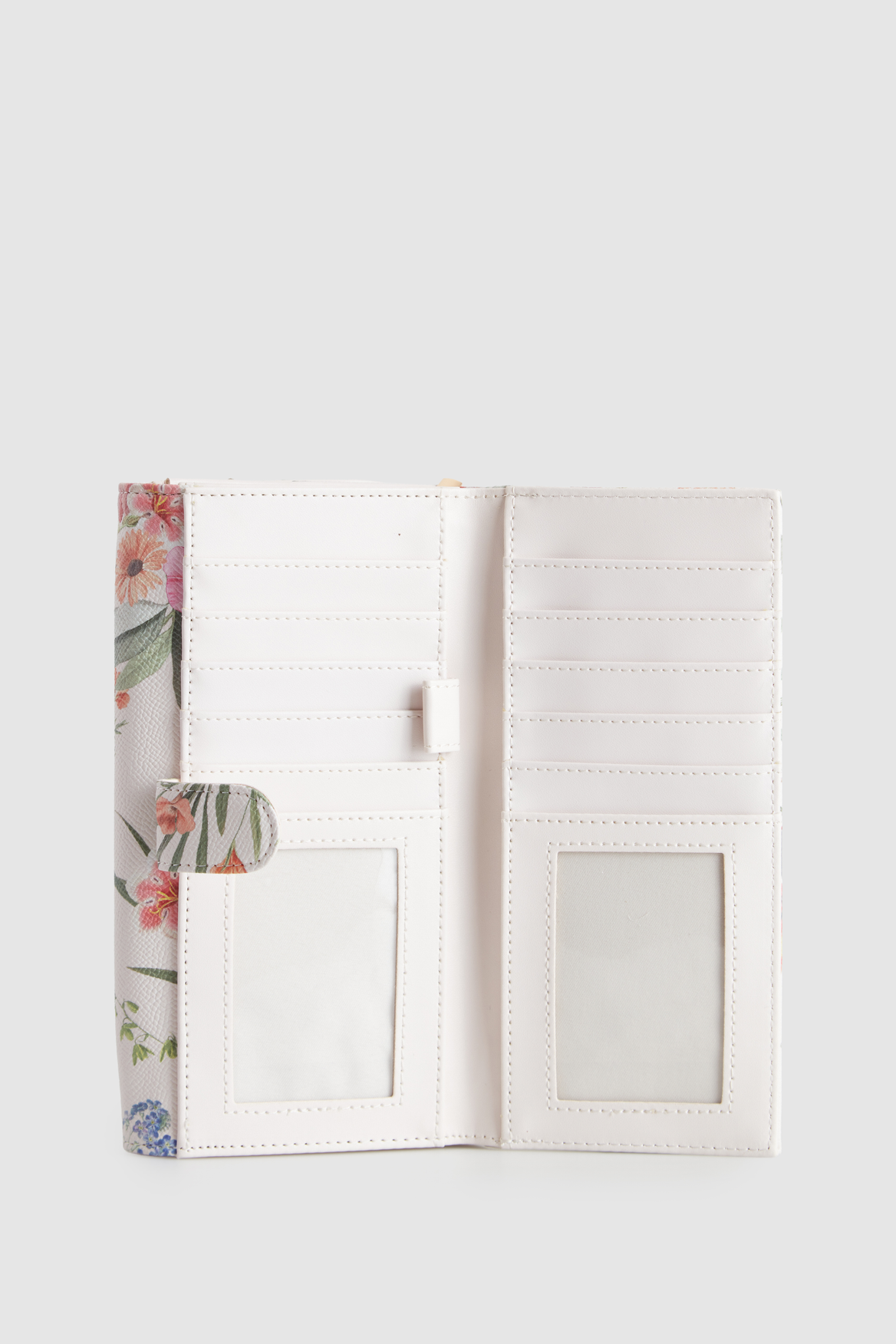 Botanica Floral Large Wallet for Women - Stylish RFID Blocking Leather Wallet with Multiple Card Slots - Perfect for Travel, Shopping, and Everyday Use