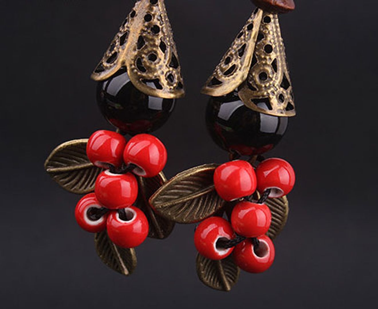 Exquisite Oriental Style Yellow Dangle Earrings for Women - Elegant Boho Chic Jewelry for Parties, Weddings & Special Occasions