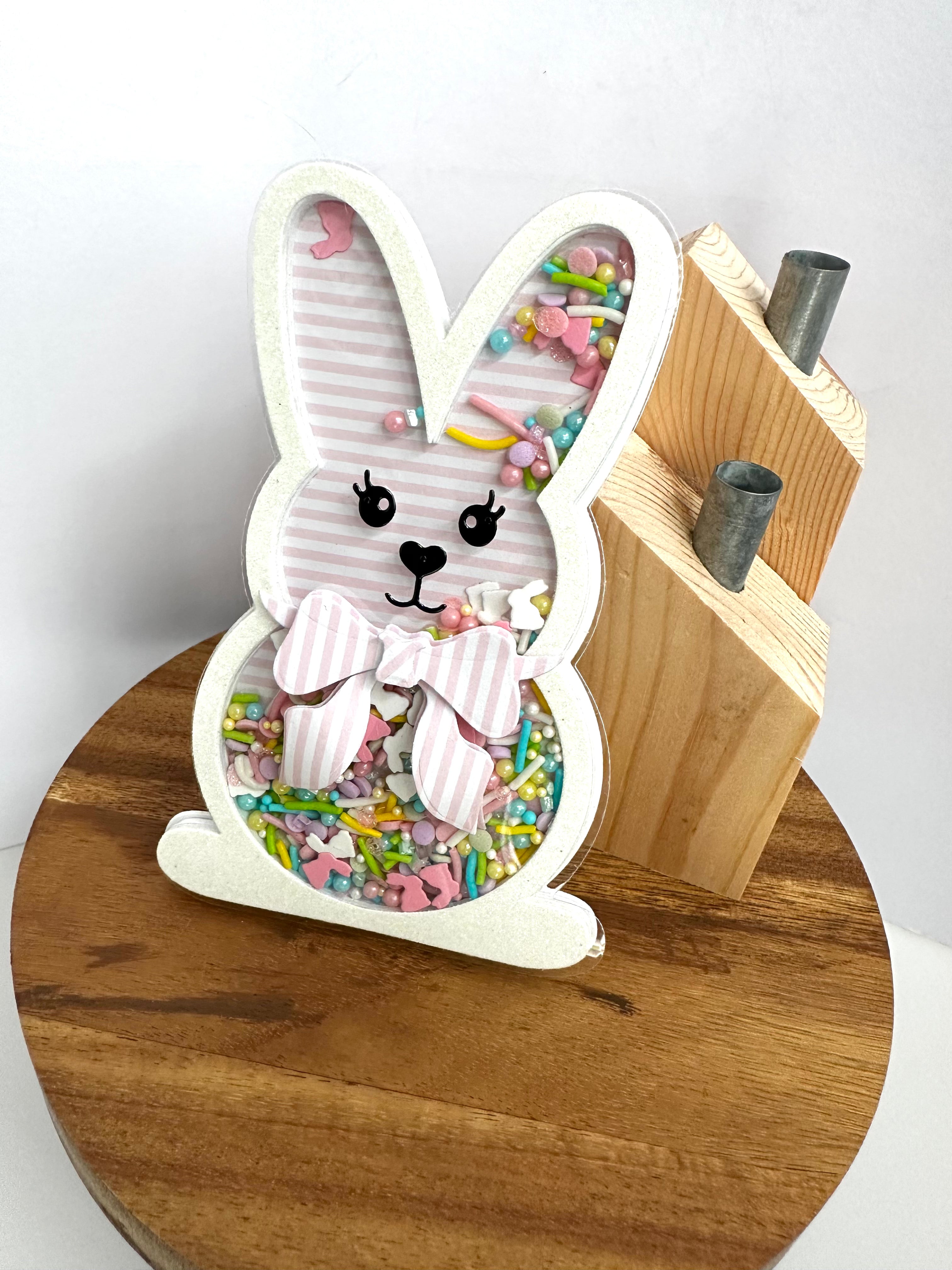 Bunny Mini Photo Album - Cute & Portable Scrapbook for Memories, Travel, Baby Photos & DIY Projects | Perfect for Gifts, Home Decor & School Projects