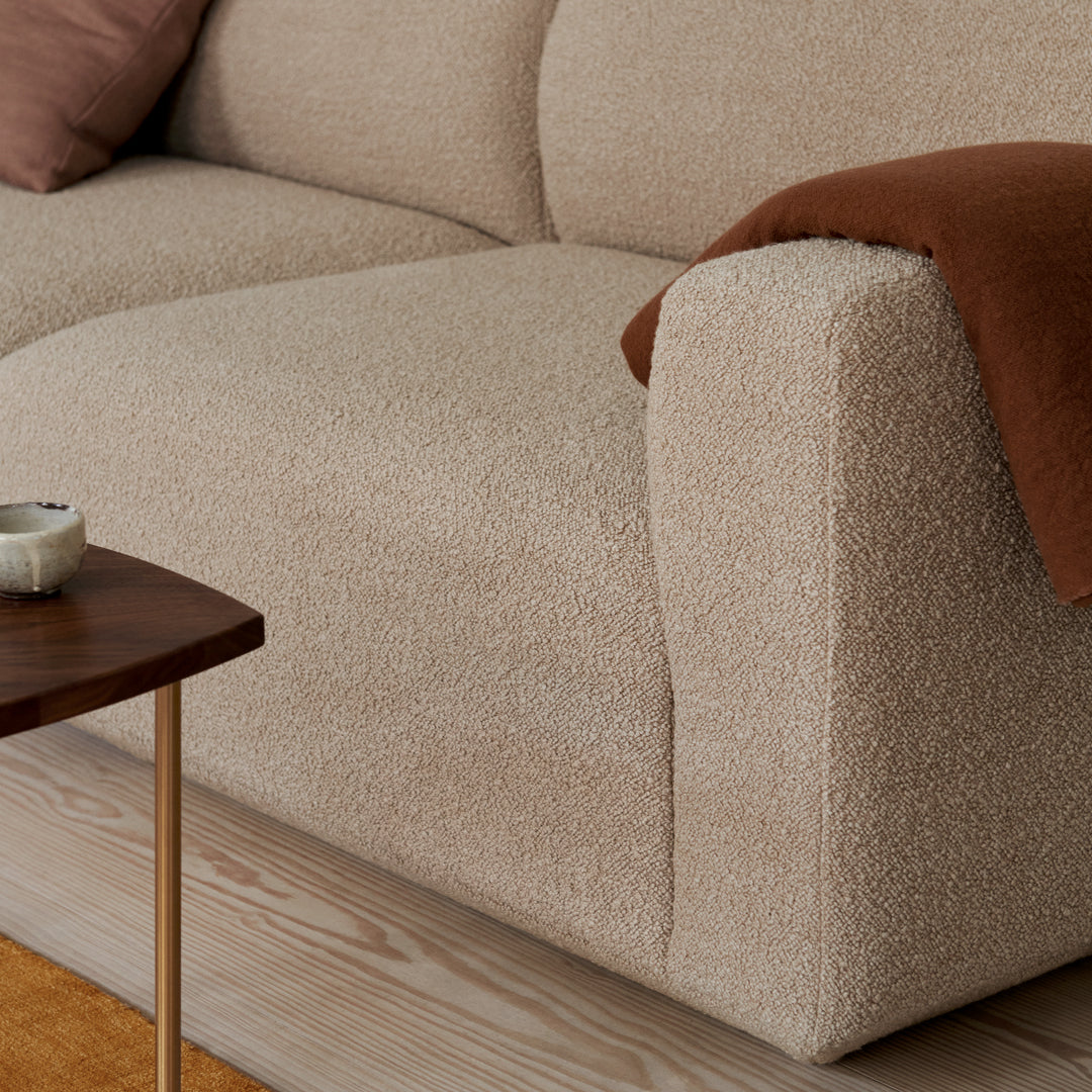 Develius Model A 2 Seater Sofa - Modern Loveseat for Small Spaces | Perfect for Living Room, Apartment & Office Waiting Area