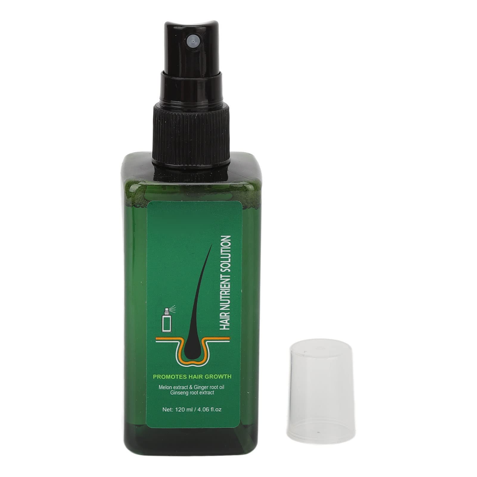 Hair Growth Spray with Biotin & Keratin - 120ml Nutrient Solution for Thicker, Stronger Hair | Prevents Hair Loss & Promotes Healthy Growth | Perfect for Daily Use at Home or On-the-Go