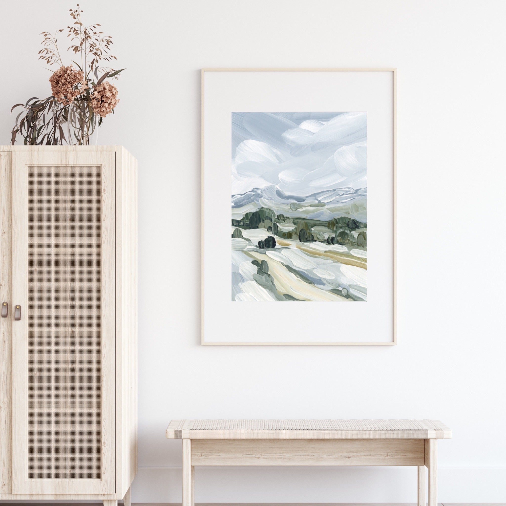 Road to Purgatory Gothic Art Print - Dark Fantasy Wall Decor for Home, Office & Gothic Lovers