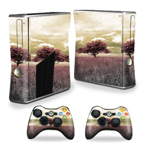 MightySkins Decal Skin Wrap Sticker for Microsoft Xbox 360 S Slim Console & 2 Controllers - Vintage Design | Protective Cover for Gaming, Customization & Scratch Prevention