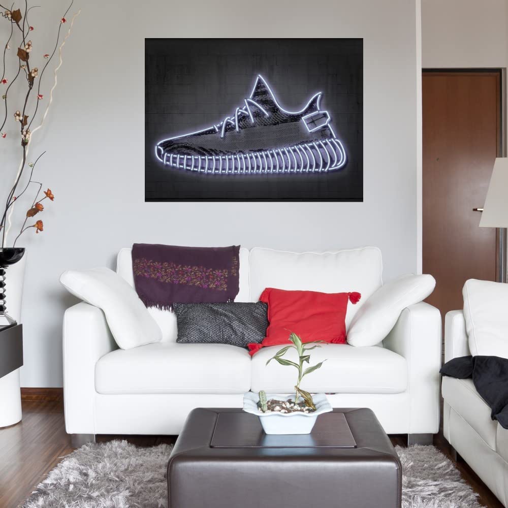 Premium Fine Art Canvas Wall Decor by Artist Octavian Mielu - Stretched & Ready to Hang 32x24 Inch - Modern Abstract Painting for Living Room, Bedroom, Office Decor - Perfect for Home, Hotel & Commercial Spaces