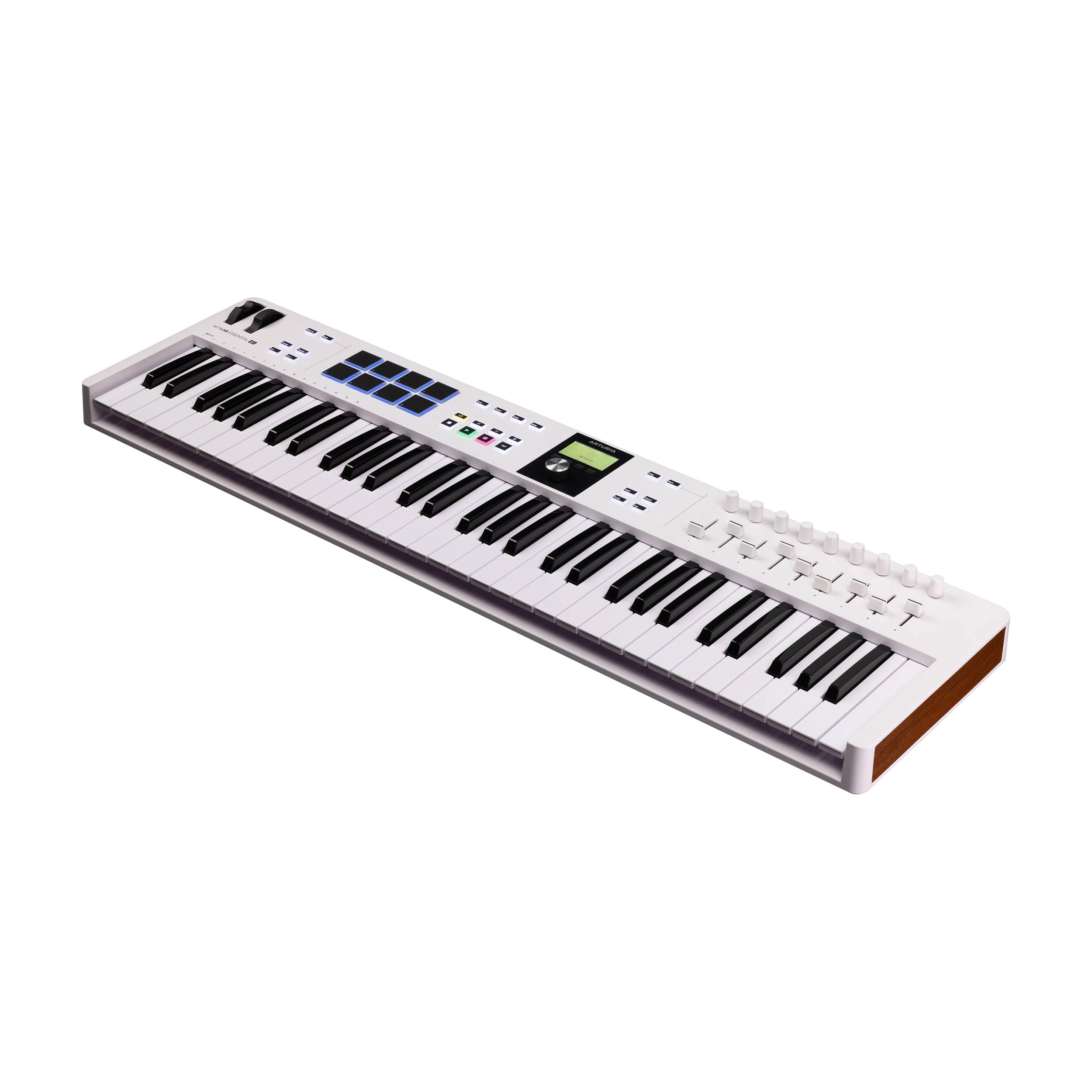 Arturia Keylab Essential MK3 61-Key MIDI Keyboard Controller with DAW Integration - Perfect for Music Production, Studio Recording & Live Performances