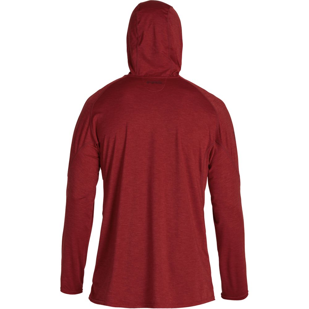 NRS Men's Silkweight Hoodie - Lightweight & Breathable Performance Hooded Shirt for Outdoor Activities - Hiking, Camping & Water Sports Gear