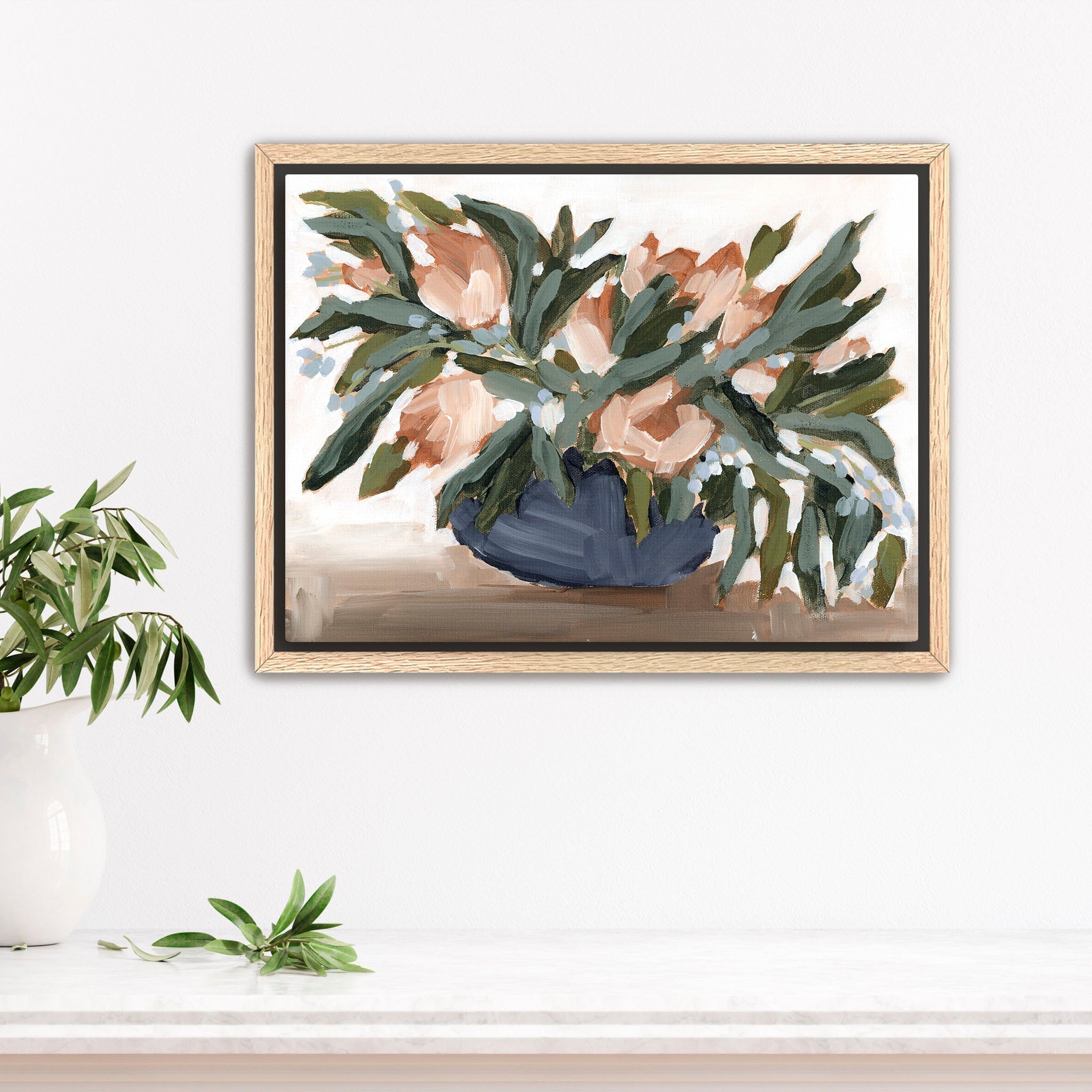 Beautiful Floral Art Print for Dining Table Decor - Perfect for Home, Office & Gift Giving