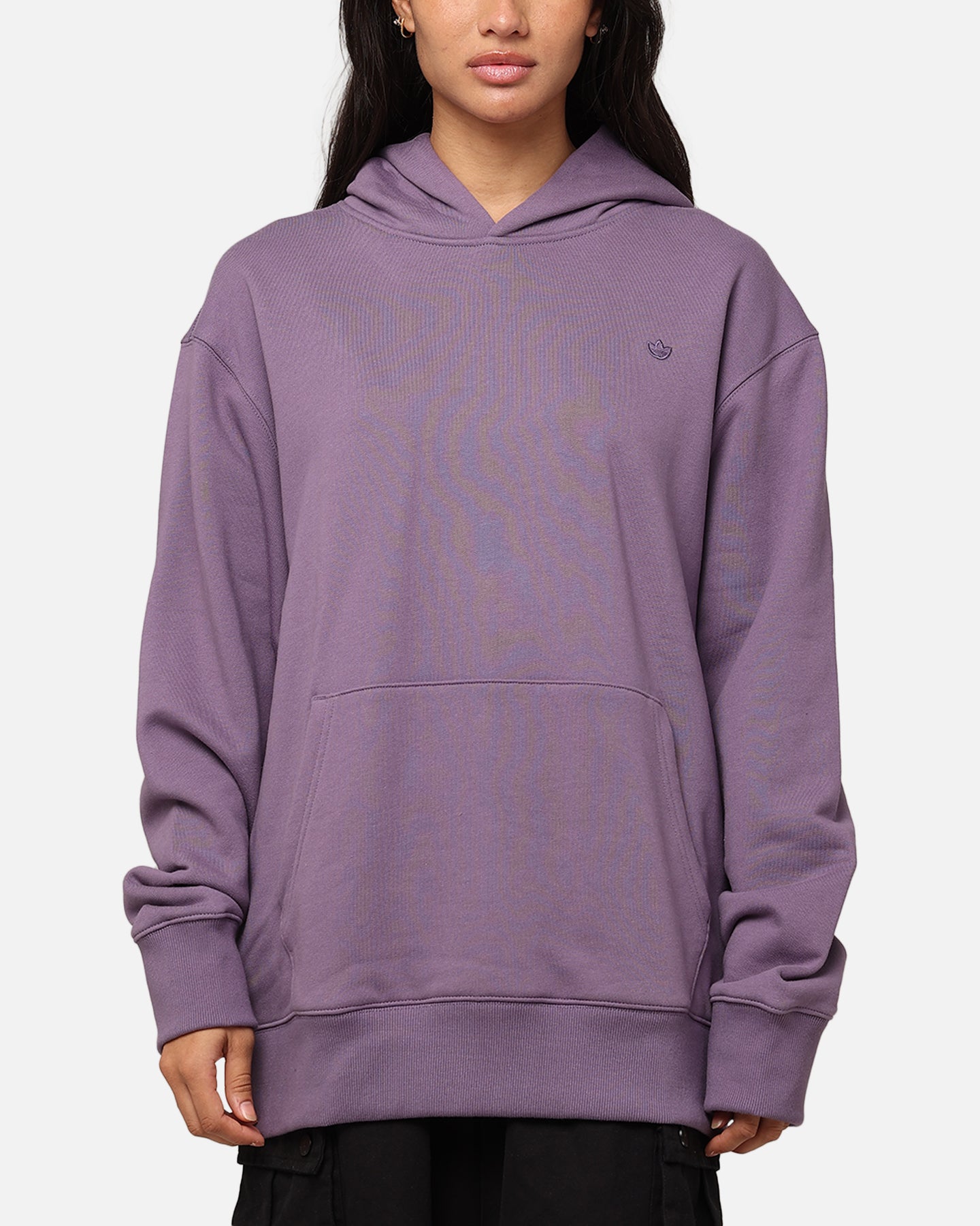 Adidas Adicolor Contempo French Terry Hoodie - Shadow Violet | Men's Casual Pullover Hooded Sweatshirt for Streetwear & Gym