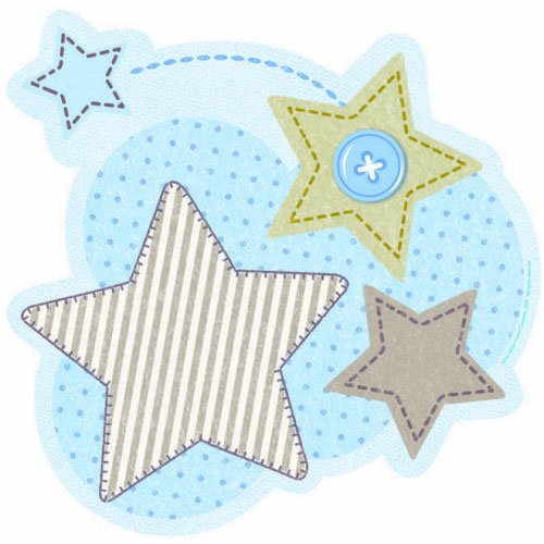amscan Carters Boy Cutouts - 3 Pack | Fun Party Decorations for Kids Birthday, Baby Shower & Classroom Celebrations