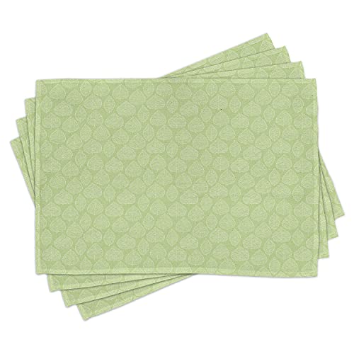 Pistachio Green White