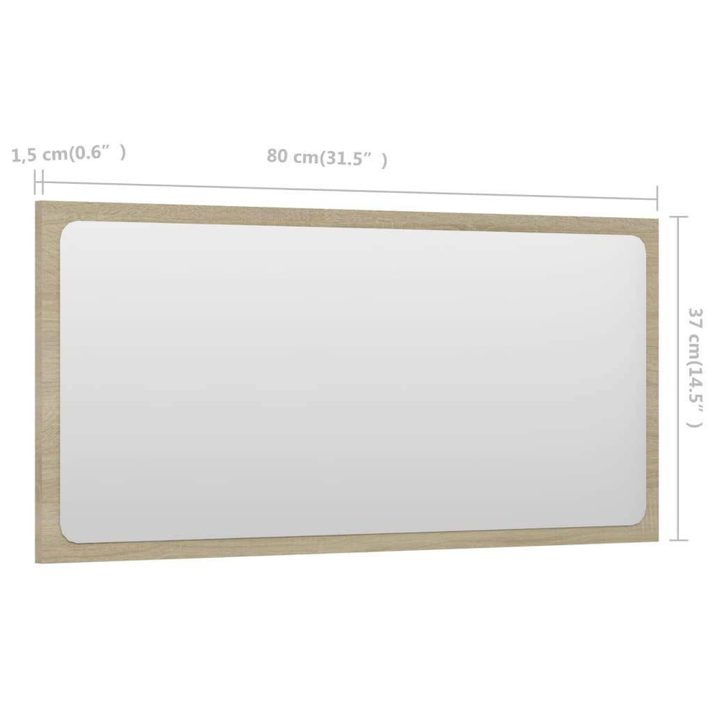 Contemporary Rectangle Wall Mirror - 31.5