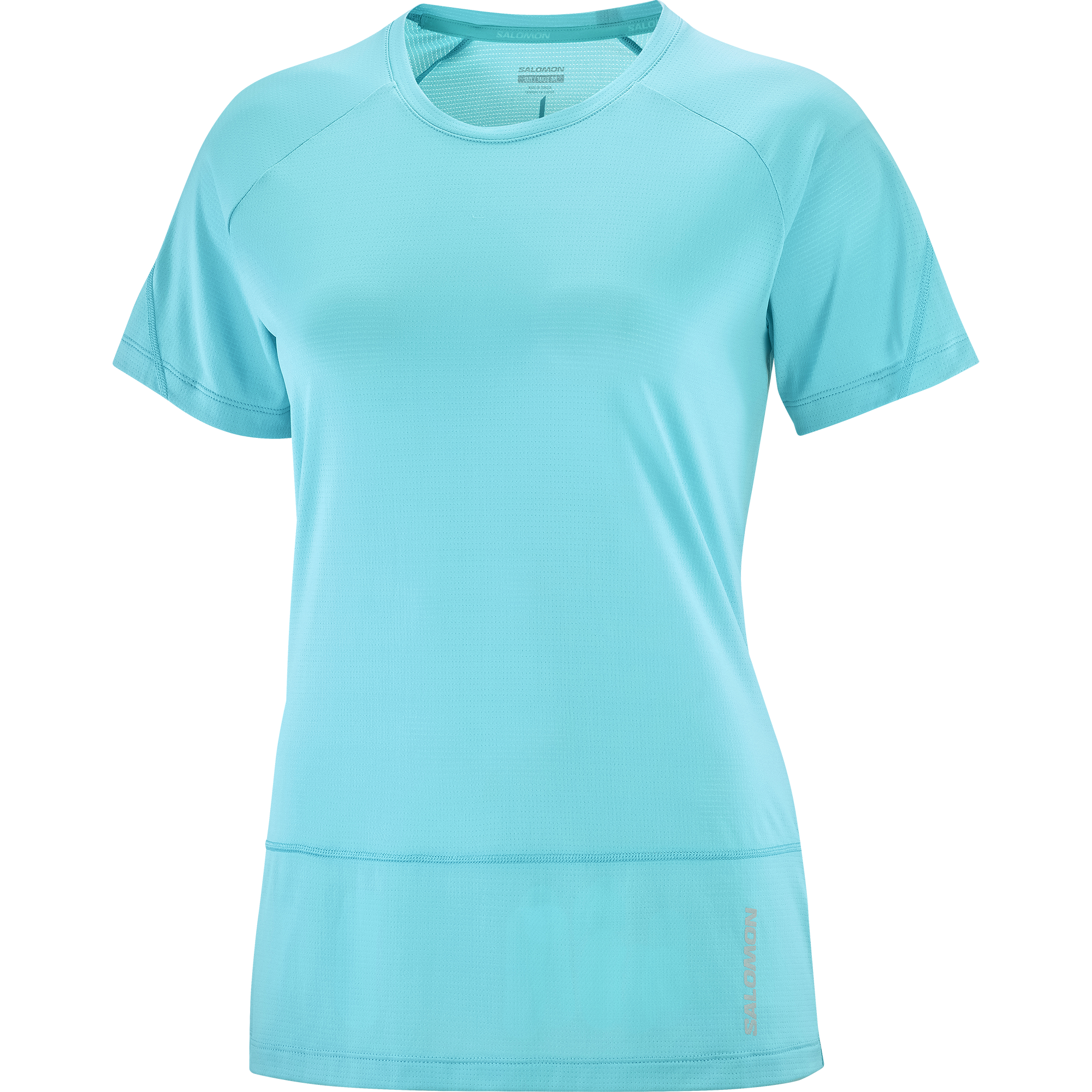 Women's Running Short Sleeve T-Shirt - Breathable Quick-Dry Athletic Top for Cross Training & Jogging (Peacock Blue) - Perfect for Gym Workouts, Outdoor Sports & Casual Wear