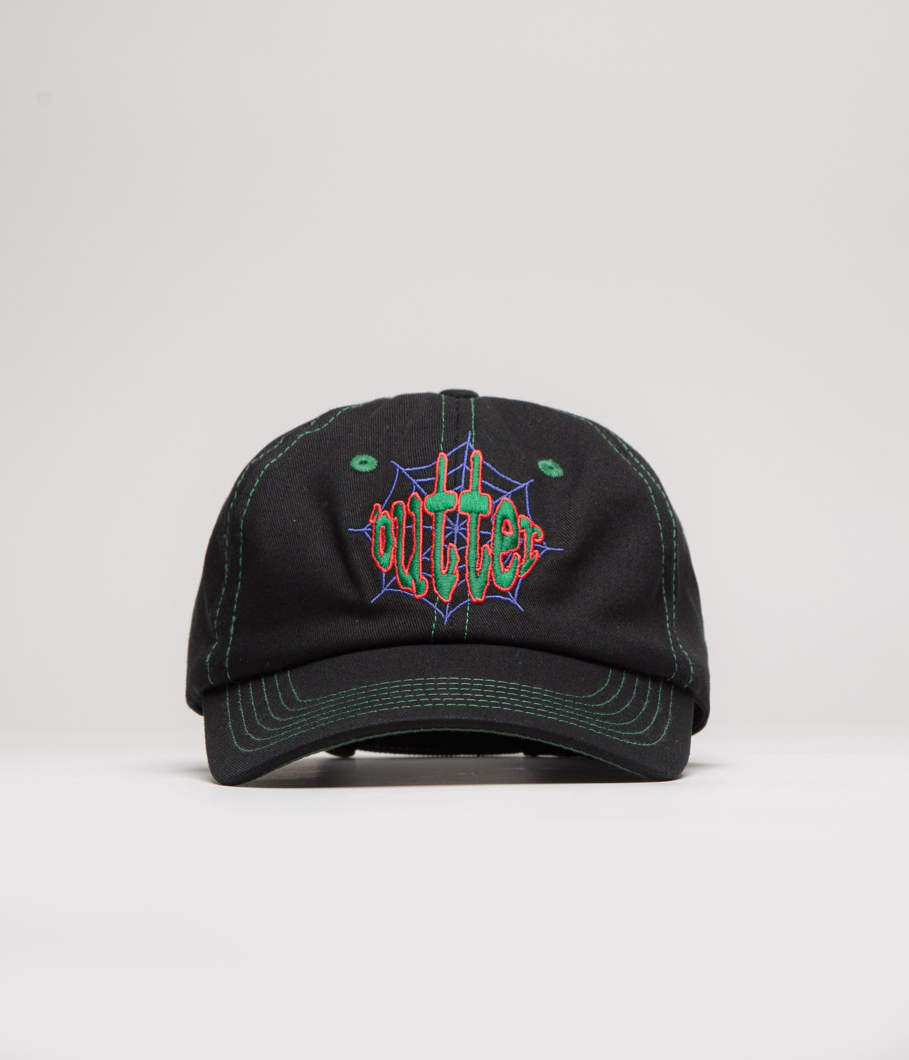 Butter Goods Frenzy Cap - Black Snapback Hat for Men & Women | Stylish Streetwear Accessory for Casual Outfits, Sports & Outdoor Activities