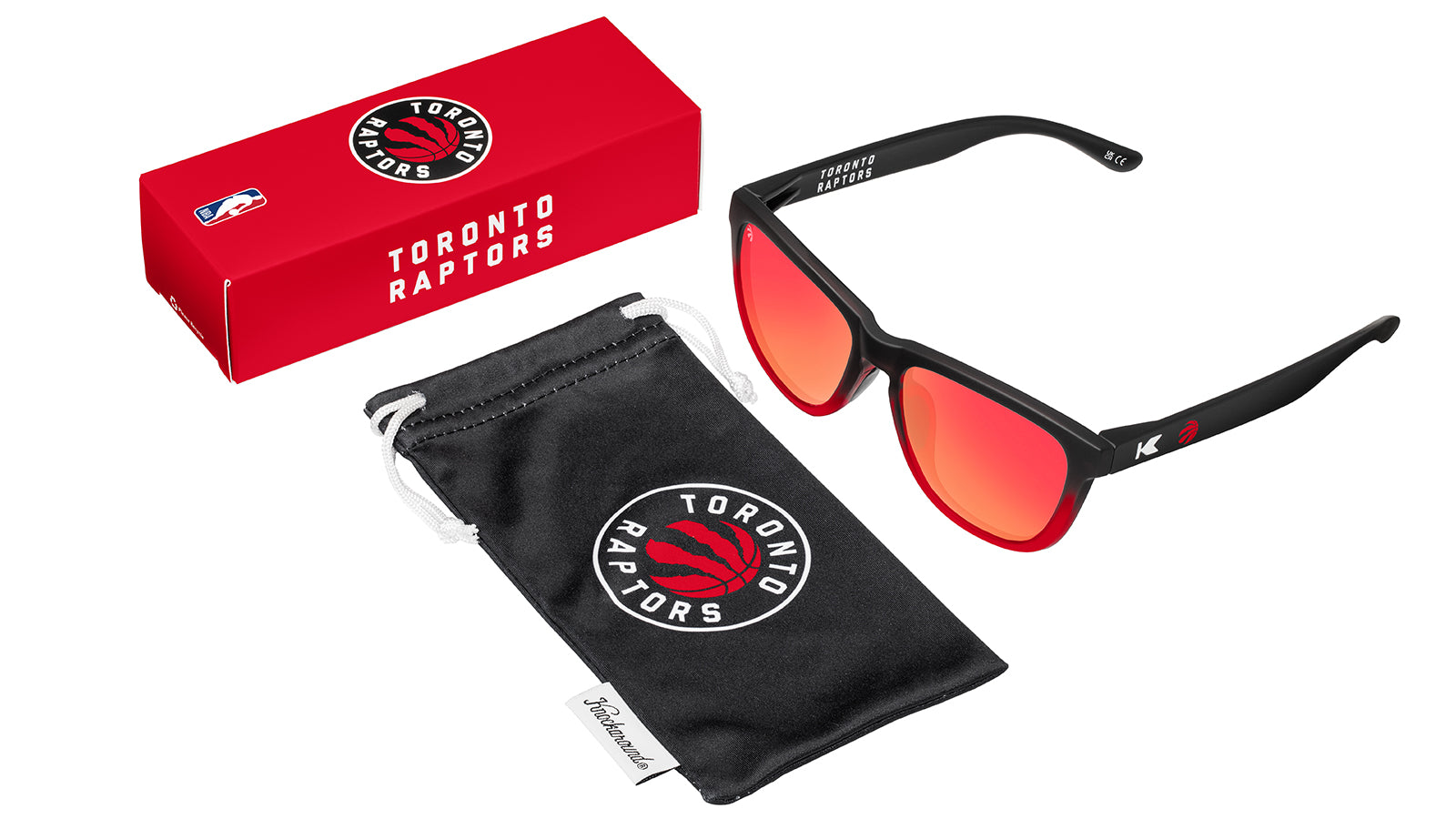 Toronto Raptors NBA Team Logo Polarized Sunglasses for Men & Women - UV Protection Sports & Driving Shades - Perfect for Basketball Games, Beach, and Outdoor Activities
