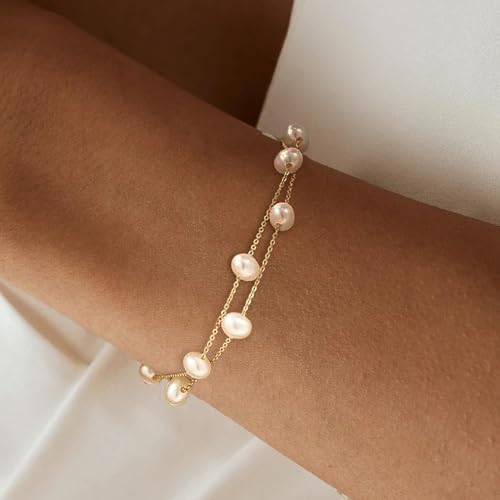 2layer Pearl Bracelets
