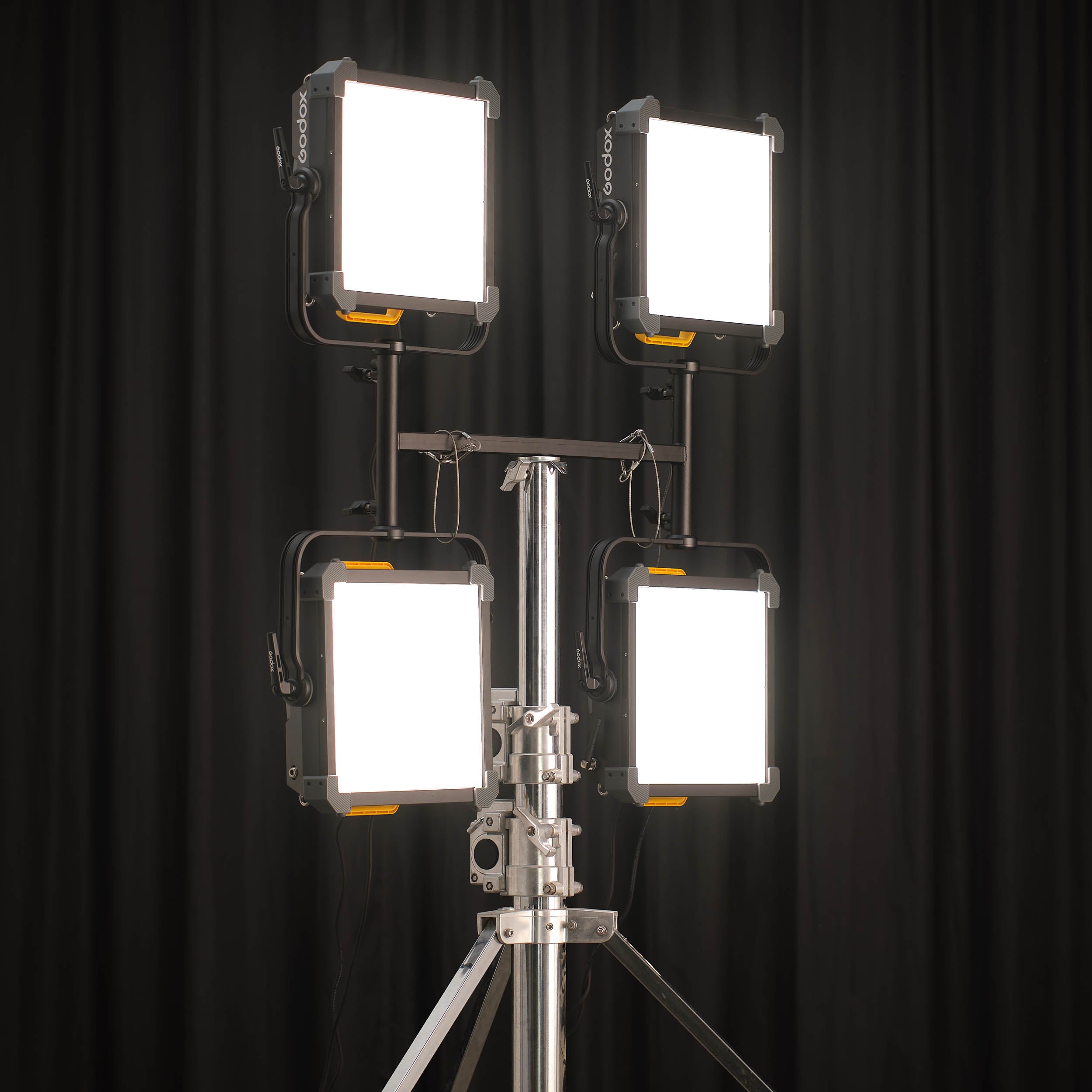 Godox KNOWLED HJ04 4-Light Junior Offset Bracket - Compatible with P600Bi, P600R Hard & P300R Studio Lights | Perfect for Photography, Video & Film Production