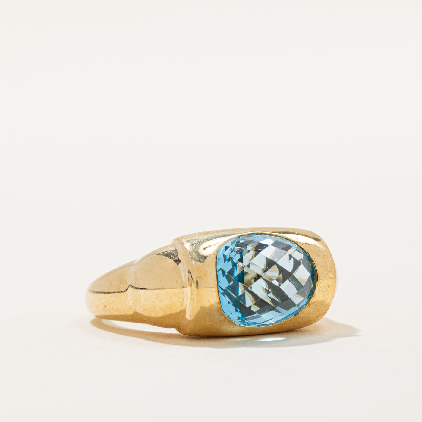 5.00ct Blue Topaz Cocktail Ring for Women - Size 8 | Elegant Statement Jewelry for Parties, Weddings & Special Occasions
