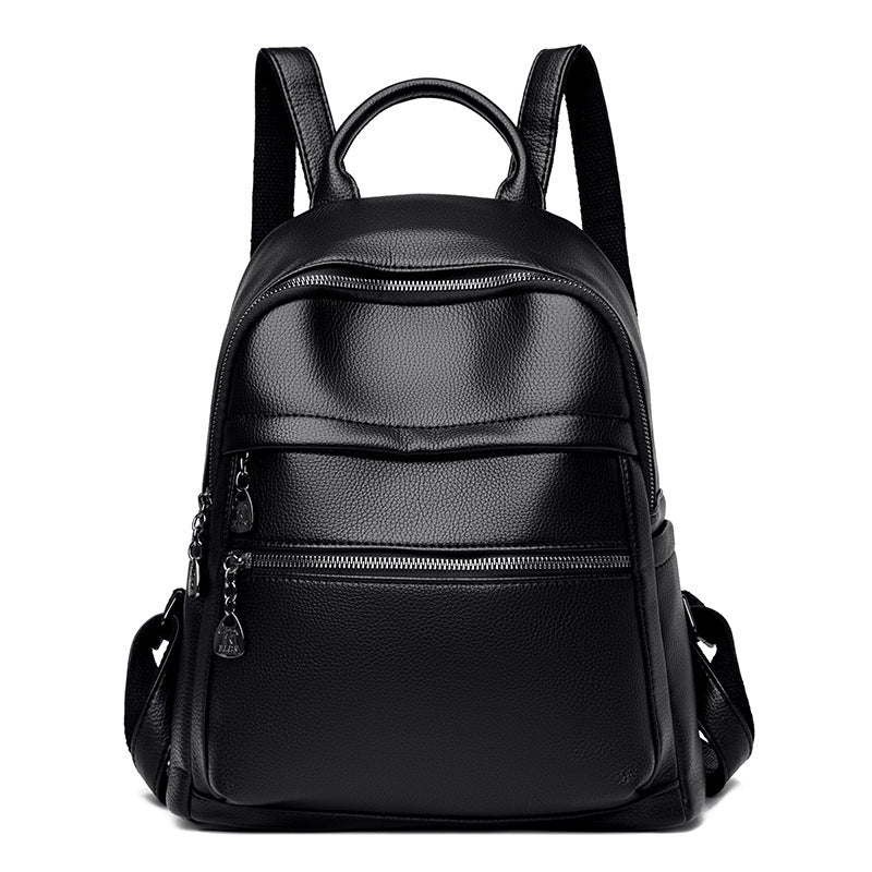 Eco-Friendly Vegan Leather Backpack for Women & Men - Stylish & Durable Laptop Bag for Work, Travel & School
