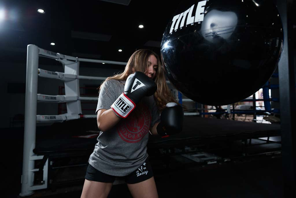 TITLE Boxing Aqua Training Punching Bag - Water-Filled Heavy Bag for Boxing, MMA & Fitness - Perfect for Home Gym, Cardio Workouts & Martial Arts Training