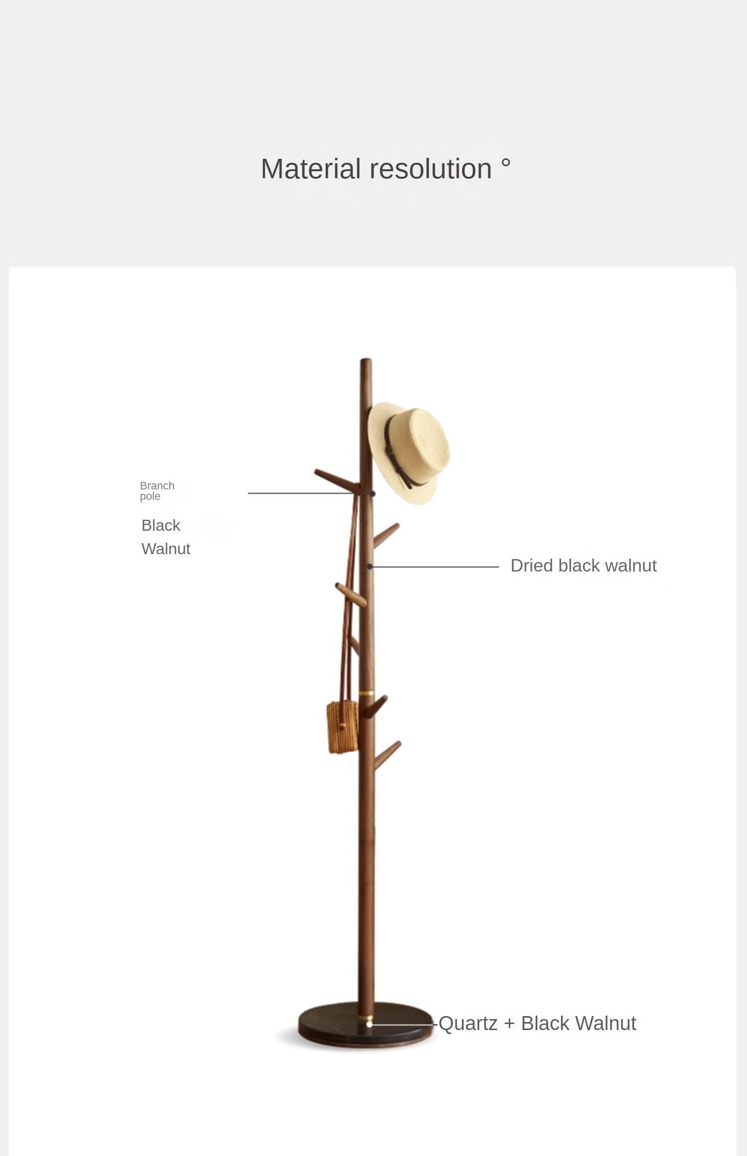 Premium Black Walnut Wooden Clothes Hangers - Natural Solid Wood Hangers for Luxury Wardrobe & Closet Organization (Set of 10) - Perfect for Jackets, Dresses & Delicate Garments