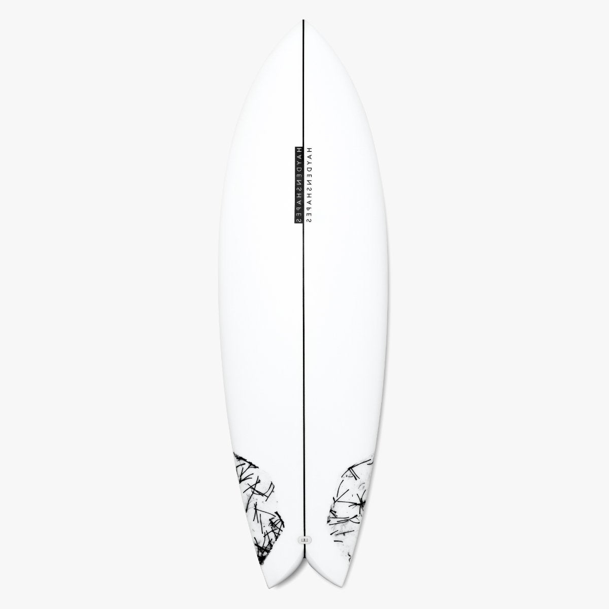 Haydenshapes Hypto Krypto Twin 6'6 Surfboard - High Performance PU Surfboard with Futures Twin Fin Set - Perfect for Small to Medium Waves and All-Around Surfing