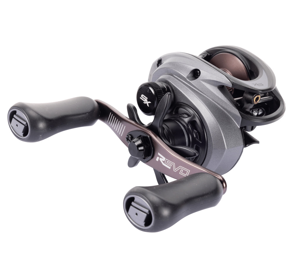 Abu Garcia Revo 5 SXLP Low Profile Baitcasting Fishing Reel - Lightweight & Smooth for Bass, Walleye & Freshwater Fishing