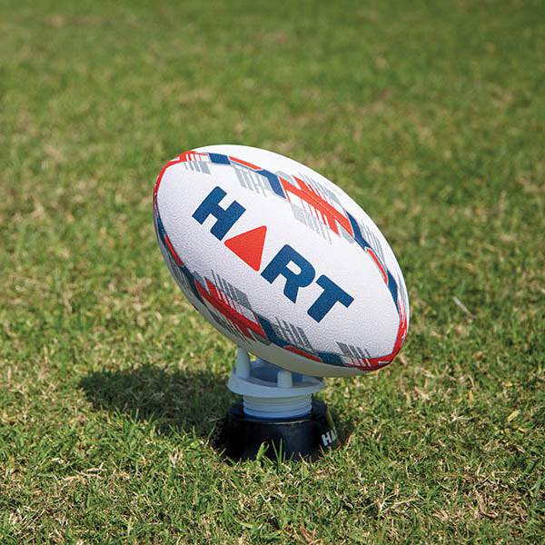 HART Football Kicking Tee - Adjustable Rubber Kicking Stand for Field Goals & Kickoffs - Perfect for Practice, Training & Games