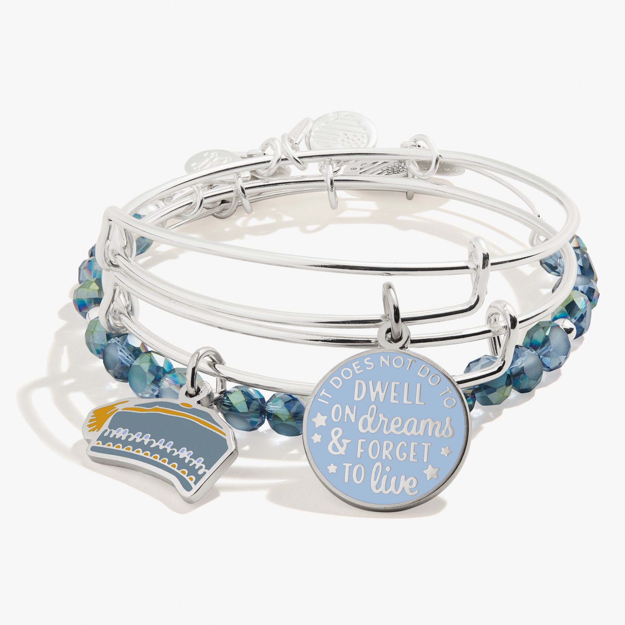 Harry Potter™ Dumbledore Bangle Bracelets Set of 3 - Magical Jewelry for Potter Fans, Cosplay & Gift Giving