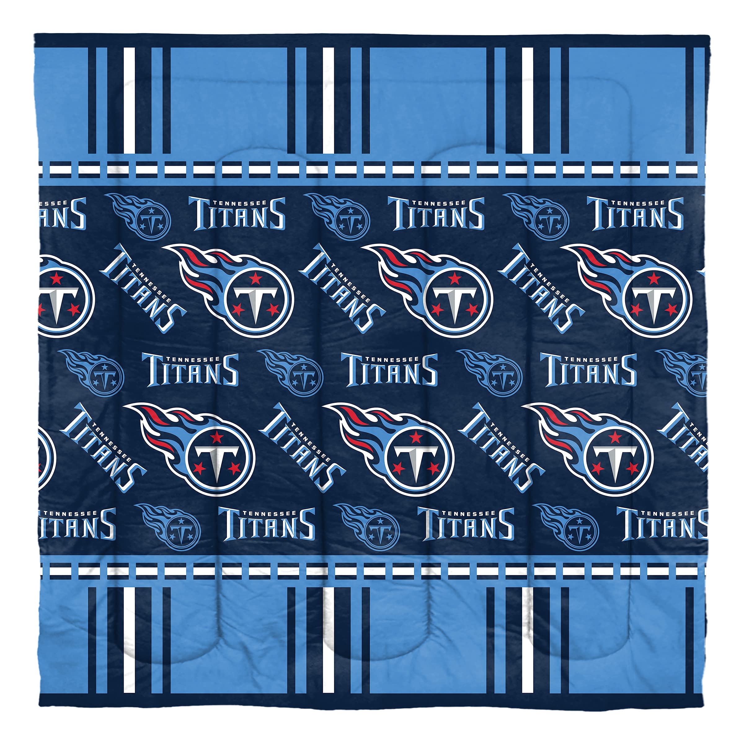 NORTHWEST NFL Unisex-Adult Bed in a Bag Set - 5-Piece Comforter Set with Team Logo, Soft Microfiber Bedding for Fans - Perfect for Game Day Decor & Cozy Bedroom Upgrade